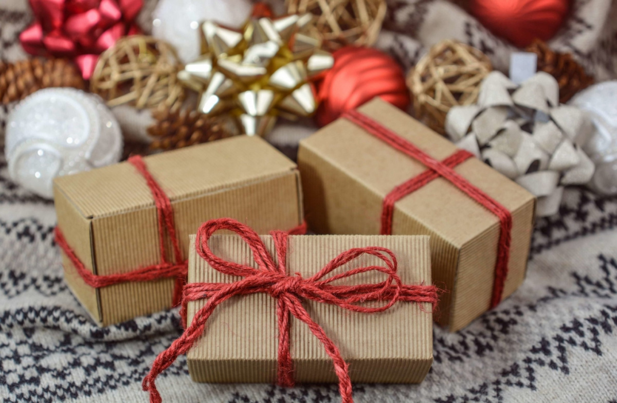 Wrapped holiday gifts, a reminder to plan your Q4 email strategy before the holiday rush.